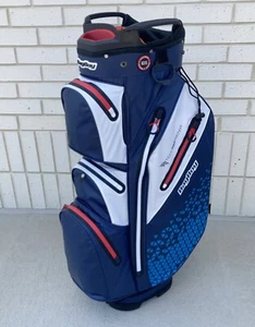 Bolsa Boy Bagboy Carrito Bolsa de Golf Rojo Blanco Azul Technowater Techno Impermeable - Imagen 1 de 7