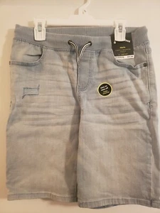 9 pc Lot ART CLASS Boys Large 12/14 Light Blue Denim Jean Shorts Distressed NWT - Picture 1 of 3
