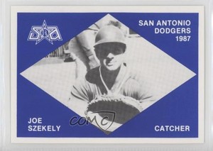 1987 San Antonio Dodgers Team Issue Joe Szekely #17