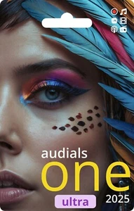 Audials One 2025 ULTRA, Vollversion, Dauerlizenz, Windows 10/11, Karte mit Key - Bild 1 von 6