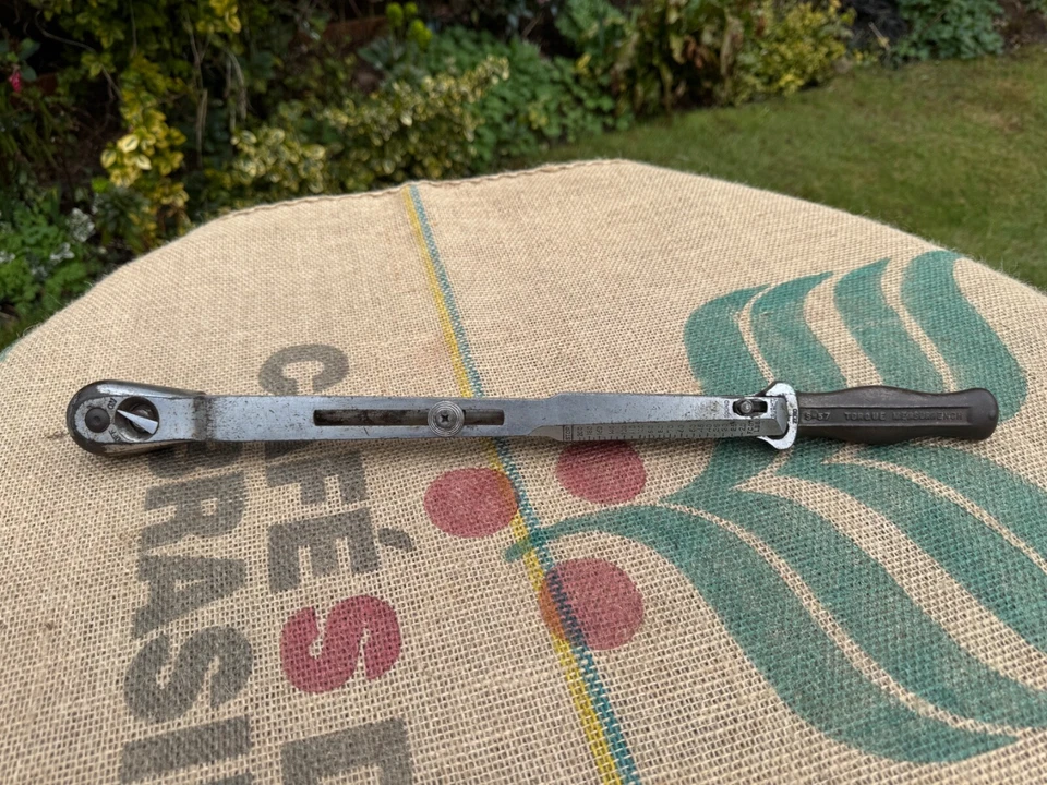 Rare Vintage J.H. Williams & Co S-57 Torque Measurrench Wrench 20-200ft-lb - USA - Image 1 of 4