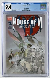House of M #1 CGC 9.4 NM Marvel Comics Director's Cut Edition (2005) - Picture 1 of 2