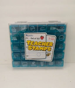 30 Lehrer Briefmarken Set Bildung Schule Hausaufgaben Test Benotung Auszeichnung Nachricht Neu - Bild 1 von 5