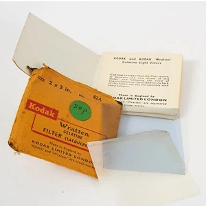 VINTAGE KODAK WRATTEN 82A 2"x2" GELATINE DROP-IN CONVERSION FILTER #AC501 - Picture 1 of 1