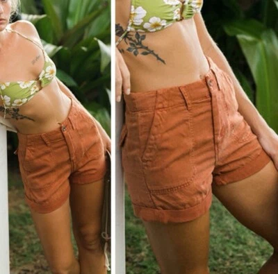 Bella Dahl Sedona Utility Short in Warm Henna size 31 NWT - Image 1 of 4