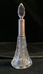 Botella de perfume de vidrio de corte brillante americano frasco de aceite con cuello marcado en inglés - Imagen 1 de 11