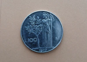 Italian Coins 1977 Republica Italiana L100 Lire - Picture 1 of 2
