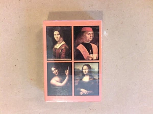 RARE JEU DE 54 CARTES / JEU LEONARD DE VINCI / NEUF SOUS CELLO - Imagen 1 de 4