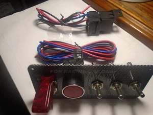 CUBIERTA DE AIRE ACONDICIONADO DEL INTERRUPTOR DE CARRERAS FMR, BOTÓN DE INICIO, 3 INTERRUPTORES DE ACCESORIOS - Imagen 1 de 9