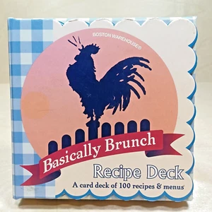 Basically Brunch Recipe Deck, 2004 The Recipe Company, 100 Recipes & Menus - Picture 1 of 9
