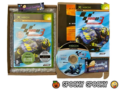 Moto GP 3 XBOX - UK PAL VGC CIB with Xbox Live Card - High Quality Packing - Image 1 of 4