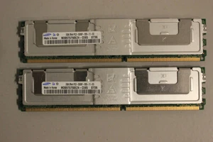 Samsung 4GB(2x2GB) PC2-5300 DDR2-667MHz ECC Fully Buffered CL5 240-Pin DIMM - Afbeelding 1 van 2