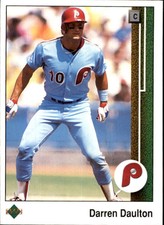 1989 Upper Deck Philadelphia Phillies Baseball Card #448 Darren Daulton