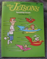 1986 Vintage The Jetsons Spaceship Parade Golden Books Coloring Book-Unused