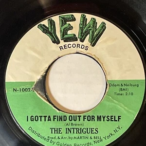 The Intrigues: I'm Gonna Love You / I Gotta Find Out For 45 - Northern Soul 1969 - Picture 1 of 4