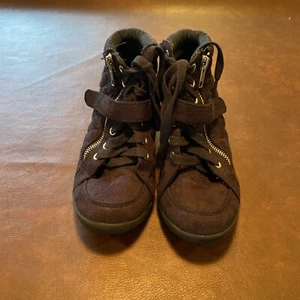 Justice Wedge Heeled Booties Size 3 - Picture 1 of 3
