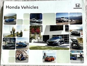ORIGINAL FACTORY 2018 HONDA AUTOMOBILES MODEL BROCHURE - 8 PAGES RARE FIND - Picture 1 of 5