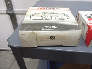 FEDERAL MOGUL Carquest BEARING #663 - Picture 1 of 1