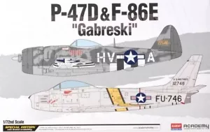 Academy Hobby 12530 P-47D & F-86E "Gabreski" Limited Edition 1/72 - Picture 1 of 1