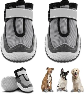 Dog Boots for Large Dogs, Dog Shoes for Hot Pavement Winter Snow, Paw Protector - Picture 1 of 2