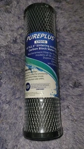 PurePlus CT010 1 Micron 10"x 2.5" Carbon Water Filter New - Picture 1 of 1
