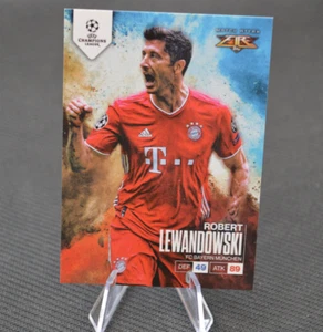 Topps Match Attax 2020/21 Tyson Beck Fire card Robert Lewandowski Misprint - Picture 1 of 3