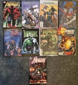 9x Assorted Avengers Hulk TPB Comics Job Lot - Imagen 1 de 6
