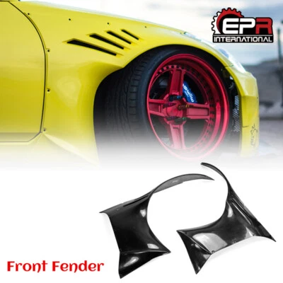 2 piezas guardabarros delantero versión 2 para Nissan 350z Z33 estilo RB piezas FRP sin pintar Foto 1 de 4