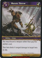 Wow tcg-heroic throw-ability/Icecrown eng