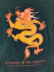 Vintage Evening of the Dragon shirt Glassell School of Art Screen Stars 14-16 