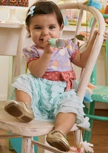 Matilda Jane EXTRA SPRINKLES Dress 12-18 Months Cupcake Baby Bloomers Birthday - Picture 1 of 2