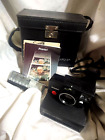 Étui rigide manuel du propriétaire d'un appareil photo terrestre instantané Polaroid 1977 vintage