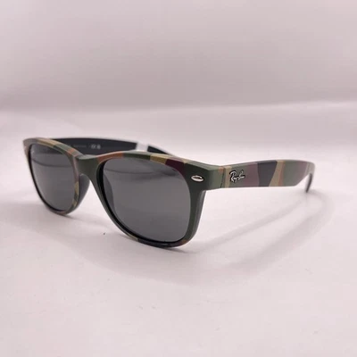 Ray Ban Unisex Nuevo Wayfarer Clásico Cuadrado Borde Completo Gafas de Sol RB2132 Camufladas/Grises Foto 1 de 4
