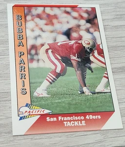 1991 Pacific # 465A Bubba Paris ERR/(Misspelled Parris;/reversed negative) MINT - Picture 1 of 2