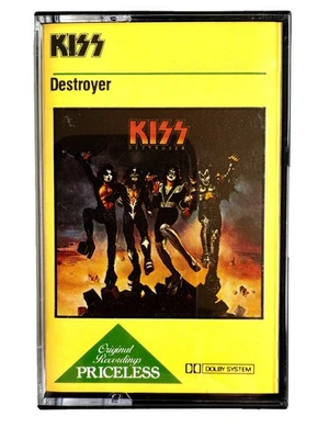 Kiss - Destroyer - Cassette Tape PRIMC41 - Image 1 of 2