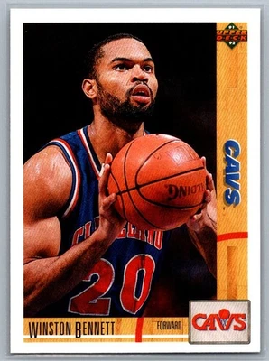 1991-92 Upper Deck #247 Winston Bennett - Image 1 of 2
