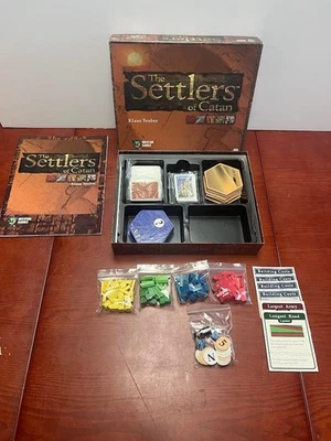 The Settlers of Catan 1996 1st Edition Mayfair Games - Image 1 of 4
