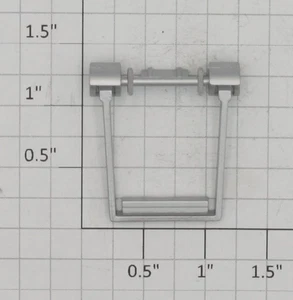 USA Trains R22-134S G Silver Diesel Side Frame Stirrup - Picture 1 of 2