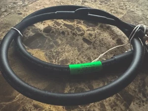 3 Foot RG213/Ue/SO238 to Ring Terminals Split 4 Inch WP - HST - 2213A-SO-RT -3 - Zdjęcie 1 z 6