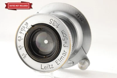 [Near MINT] Leica Elmar L 5cm 50mm f/3.5 LTM L39 Screw Mount Lens From JAPAN - Image 1 of 4
