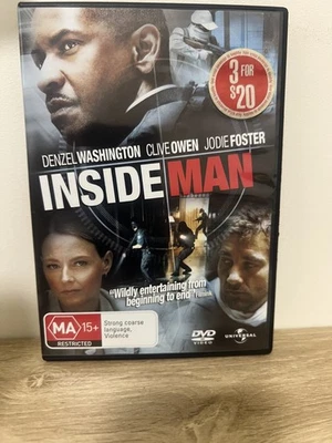 Inside Man (DVD, 2006) MInt + Free shipping - image 1 of 2