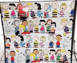 Peanuts Snoopy & Gang XLarge robuste wiederverwendbare Tragetasche 19,5"x17" - Bild 1 von 4