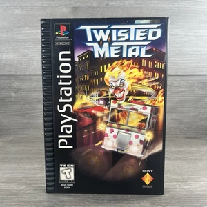 TWISTED METAL Playstation Rígida Caja Larga Completa con Tarjeta de Registro EXCELENTE - Imagen 1 de 17