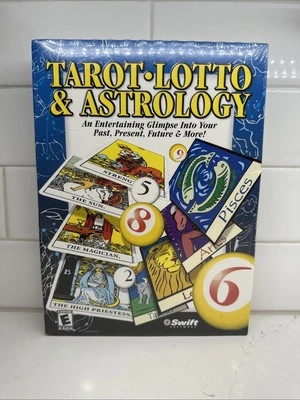 Tarot - Lotto & Astrology PC Game Brand New Sealed BIG BOX Windows 95 - Image 1 of 4