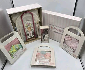 American Girl ~ Angelina Ballerina Vintage selten & nicht mehr produziert Set ~ Bühne, Maus & Kleidung - Bild 1 von 24