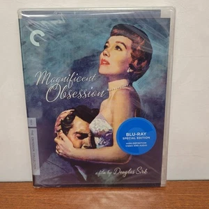 Magnificent Obsession (Blu-ray, 1954,Criterion Collection 457) OOP ~NEW SEALED - Picture 1 of 3