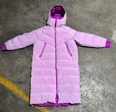 Nike Pink Down Parka Coat Jacket Womens Medium - Image 1 of 4