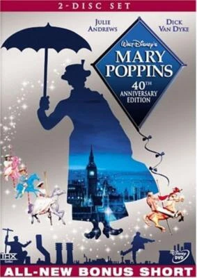 Mary Poppins DVD Musical & Performing Arts (2004) Julie Andrews Amazing Value - Image 1 of 4