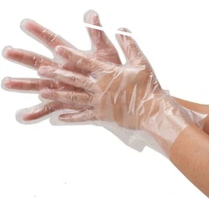 200 Pcs Disposable Hand Gloves Food Safe Kitchen Cooking Household Cleaning Wear - Picture 1 of 10