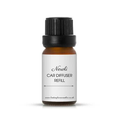 LINDSAY LUCAS Neroli RICARICA OLIO per Deodorante Auto, Profumo Diffusore Auto Floal